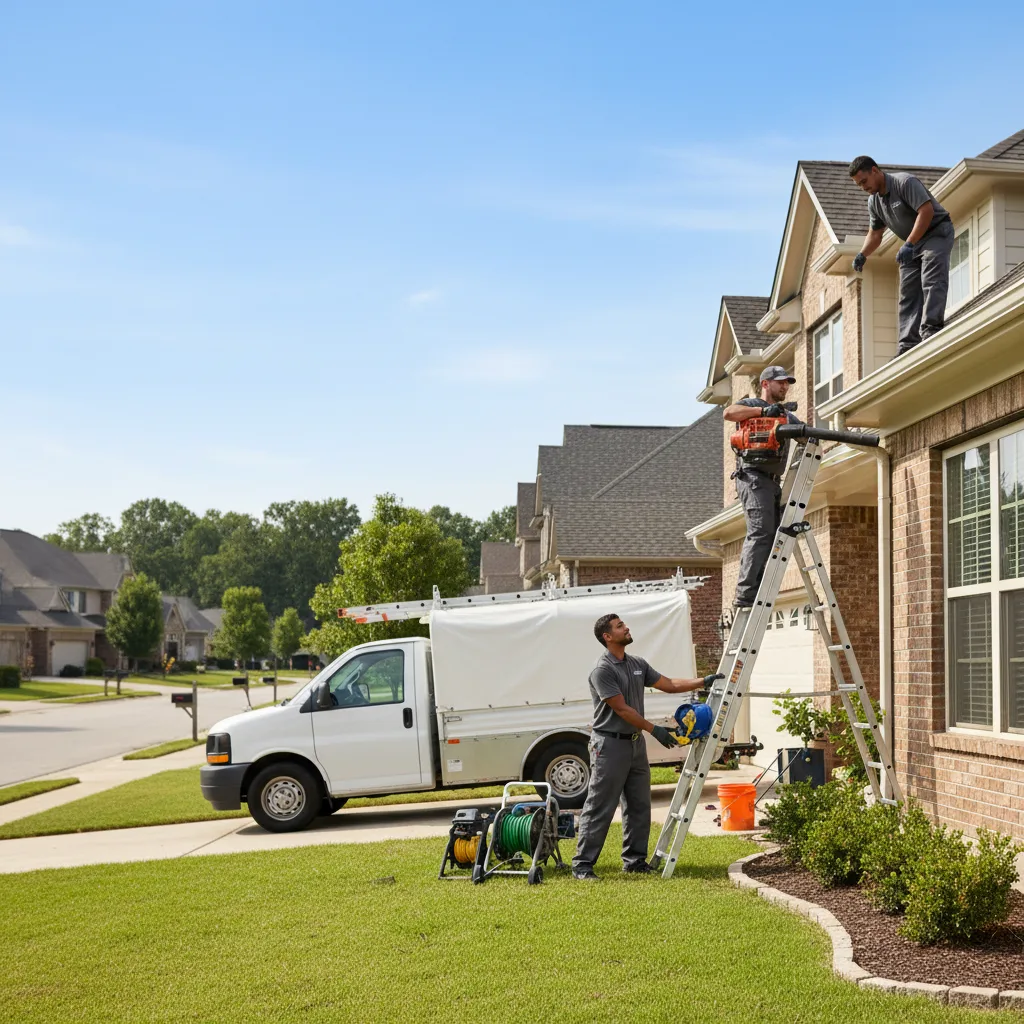 Home Gutter Service in Ponder, TX near me